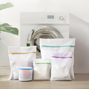 Washing Machine Closure Laundry Fine Mesh Net Bag Gift Laundry Bag Thickened Polyester Washing Bag  Underwear Mesh Fine Mesh Laundry Mesh Bag