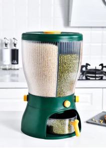4 IN 1 Multifunction Dried Food Rice Grain Compartment Storage Food Dispenser