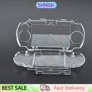 SHNGki Clear Housing For PSP 2000 3000 Transparent Hard Carry Cover Case Snap-in Crystal Protector Case Molds For Sony Playstation New