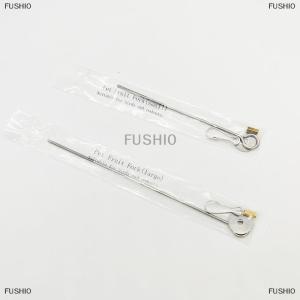 [COD] FUSHI0 Parrot thép không gỉ trái cây ngã ba Đồ chơi chim lồng Nguồn cung cấp trái cây chèn chim Feeder Pet Vẹt phụ kiện Pet Bird Nguồn cung cấp