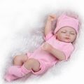 Búp bê em bé sơ sinh bằng silicon mềm đáng yêu y giống thật chất lượng cao. 