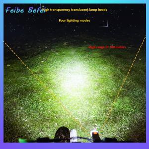 [Feibe Befei] Bright Bicycle Light LED Front USB Rechargeable Mountain Bicycle Lamp Bike Headlight Flashlight Cycling Scooter