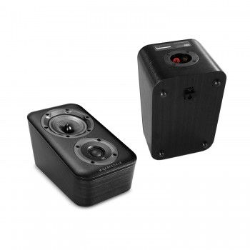 WHARFEDALE D300 3D SURROUND SPEAKER (BLACK) YEARS WARRANTY