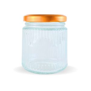 MICHIGAN Glass Jar | Toples Bumbu Sambal | Jar Kaca Tutup Stainless - DESOTO