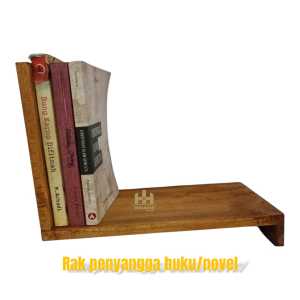 RAK PENYANGGA BUKU/RAK BUKU MEJA/HIASAN MEJA/HOLDER BOOK STAND