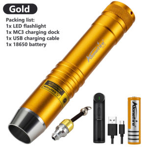 AloneFire SV370 Ultraviolet 365nm UV White Yellow 3 LED Light Source Flashlight lamp for Jade Jewelry Identification