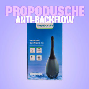 PROPODUSCHE UPRGRADED ANTI-BACKFLOW 245ML PORTABLE ANAL-VAGINAL ENEMA CLEANER