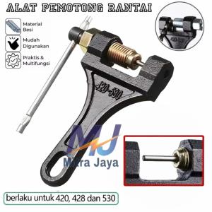 Alat Pemotong Rantai Sepeda Motor Termurah Chain Breaker Rantai Sepeda Motor Alat Pemotong dapat digunakan untuk memotong rantai 420 428 dan 530