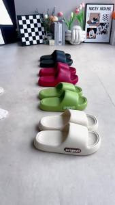 Free Shipping Thick-Soled Slippers For Men New Summer Model Indoor Bathroom Non-Slip Durable Suitable For Couples WomenS Sandals