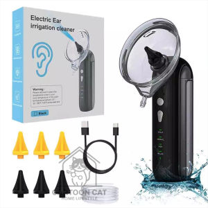 【SG】Hydro Flush Ear Cleaner Feel Fresh HydroFlush Safe Water Jet Ear Wax Remover Electric For Adults Kids