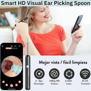 HD Visual Ear Picking Spoon Wireless Smart Visual Ear Pick Spoon 360° Directional Ear Pick Childrens Luminous Ear Picking Spoon