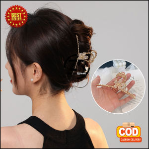 Jepit Rambut Jedai Korea Perempuan Dewasa Motif Bunga Mutiara Pearl Hairpin Aksesoris AK231 ZIORRA