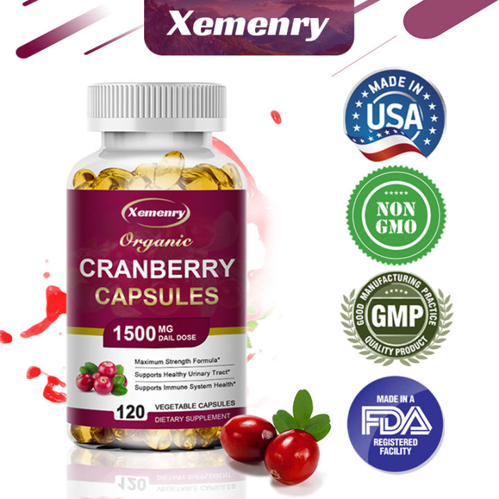 Xemenry Cranberry Vitamin c&e Antibacterial Detoxification and Beauty ...