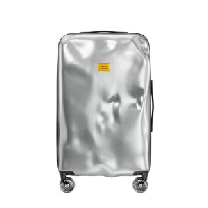 JUPITER FLY Crinkled Hard Shell Suitcase | PC Material TSA Customs Lock Durable & Lightweight