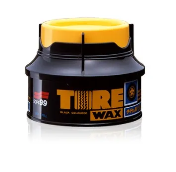 READY STOCK SOFT 99 TIRE BLACK WAX 170 GM MADE IN JAPAN