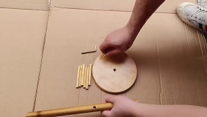 Modern 6 Hook Kitchen Cup Organizers Crafted From Waterproof Bamboos Stand Holder For Sturdy Homes Storage Solution