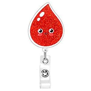 Acrylic Organ theo chủ đề tim phổi não Acrylic Reel kẹp xoay chủ hiện tại cho các bác sĩ và y tá