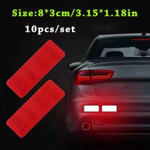 Car Motorcycle Bumper Reflective Safety Strip Stickers Enhance Your Night Driving Security Style for Car Trailer Bike Car Bumper Reflective Safety Strip Sticker Waterproof Warning Reflector Tape Auto Car Accessories