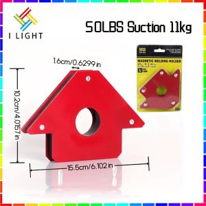 Magnetic Magnet Welding Holder Angle Square Clamp Soldering Locator Magnetic Welding Holder Arrow Shape Welder Positioner
