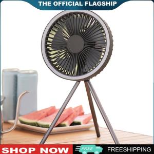[Uehomeie] Hanging Camping Ceiling Fan W/ Timer Function for Tents Camp Travel Fishing
