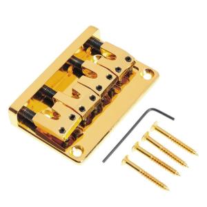 Multifuntional 4 String Electric Bass Bridge Bass Guitar Part Music Instrument Hardware Electric Bass Bridge for Guitar