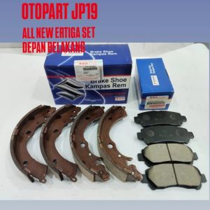 BRAKE PAD BRAKE SHOE ALL NEW ERTIGA KAMPAS REM SET DEPAN BELAKANG ALL NEW ERTIGA XL7