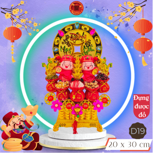 Tháp tỏi ông địa thần tài phú quý vinh hoa - TỎI CÁT TƯỜNG