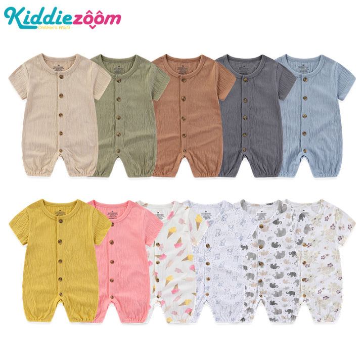 UNIQLO Bodysuit Diconna Infant Baby Boy Cotton Linen Dress Shirt