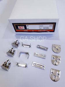 ตะขอกางเกง ตะขอตอก 3 ขา (SCT) อุปกรณ์ตัดเย็บ ทําจากวัสดุคุณภาพดีแข็งแรงไม่เป็นสนิม