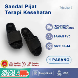 Sandal Refleksi Kesehatan Pria Wanita Size 39-44 Sandal Rematik Anti Slip COD