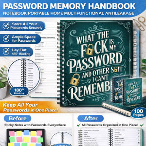 Password Notebook With Secure Lock/Creative Design Diary/Locking Writing Journal Notebook/Personal Journal For Privacy