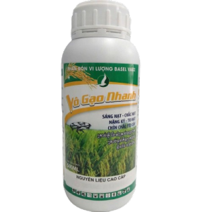 VÔ GẠO NHANH CHUYÊN LÚA 500ML. PHÂN BÓN VI LƯỢNG CHO LÚA