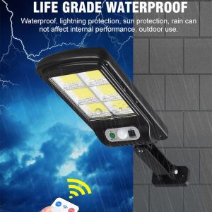 90Watts Super Bright Solar Street Light Motion Sensor Human body induction Waterproof Solar Wall Lamp for Outdoor