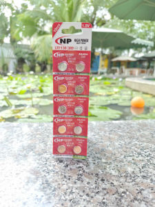 Vỉ 10 viên pin LR1130 / AG10 /189 / LR 1130 NP Alkaline 1.5V - Chính hãng