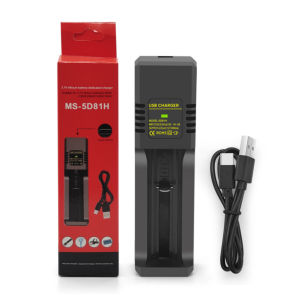 Bộ Sạc Pin Tiểu MS-5D81H – Sạc cho pin 1865018500 26650 14500 và 16340 AA và AAA