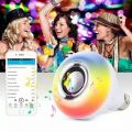 Lampu Speaker Musik Bluetooth - Bohlam Speaker LED RGB Plus Remote. 