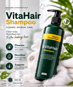 Biocore Vitahair Shampoo | Scalp Balance & Hair Conditioning Care | 300ML