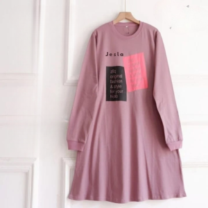 Tunik Wanita Dewasa Jumbo Rita Tunic Bahan Kaos Katun Combed Atasan Wanita Oversize Kekinian