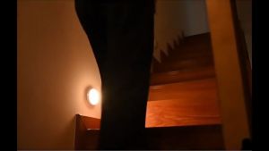 Night Light USB Motion Sensor Round Energy-saving Bedroom Wall Led Lamp Cabinet Wardrobe Lighting