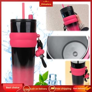 [Chinatera Malll]700ml Inner Insulated Cup Leak Proof Portable Space Kettle Large Capacity Water Cups for Road Trips Outdoor Adventures