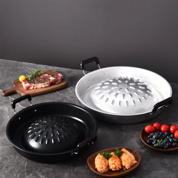 MICANGP Đa chức năng Chảo Nướng Thái Lan Dã Ngoại Di động 30/35cm Vỉ ...