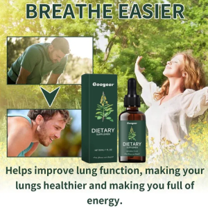 Lung Clearing Drops Respiratory Relief Body Care Soothing Throat Voice Drops