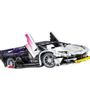Đồ Chơi Lắp Ráp Xếp Hình SEMBO Mô Hình Siêu Xe Lamborghini Aventador SVJ Điều Khiển Từ Xa RC Model 701945 Với 1330+ Chi Tiết