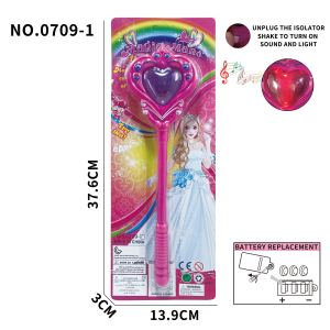 MAINAN ANAK TONGKAT PERI MAGIC WAND KADO PEREMPUAN PRINCES LAMPU SUARA MAHKOTA MUSIC