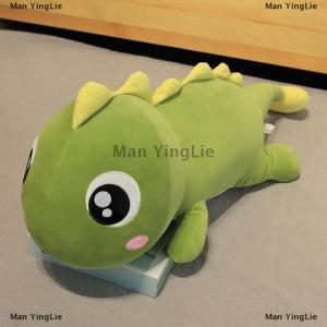 [COD] Man YingLie 1 Piece Lovely Soft Anime Animal Dinosaur Stuffed Kawaii Room Decor Doll Pillow Toy For Kids Girl Gifts 60 80CM Long Dinosaur Plush Toys