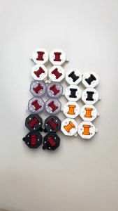 【SG Stock】Adhesive Caster Wheels with Brake 360° Swivel Heavy Duty for Furniture & Plant Pots