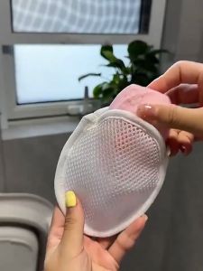Mesh Soap Bag Mesh Foaming Net Soap Sack Bags Soap Handmade Soap Bubble Mesh Net Bags with Drawstring for Bath & Shower