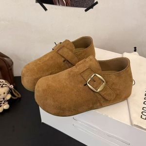 Free Shipping Thick-Soled Height-Increasing Fully Enclosed WomenS Shoes 2026 New Spring Collection Slip-On Loafers