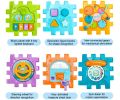 Huanger HE0527 (6+4pcs Set) Educational Activity Cube. 