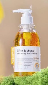 Shower Gel Acne&Mite Cleansing Body Wash Mite Removal&Acne Removal Shower Gel Antibacterial Body Wash